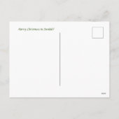 Carte postale de Noël africain (Dos)