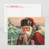 Carte postale de Noël alpine (Devant / Derrière)