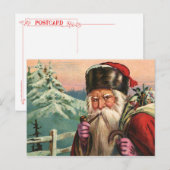 Carte postale de Noël alpine (Devant / Derrière)