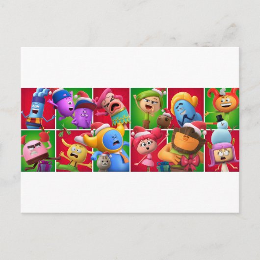 Carte postale de Noël AstroLOLogy personnalisée (Devant)