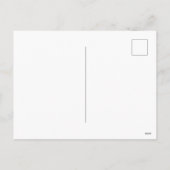 Carte postale de Noël Beige Photo (Dos)