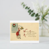 Carte postale de Noël (CA 1915) (Debout devant)