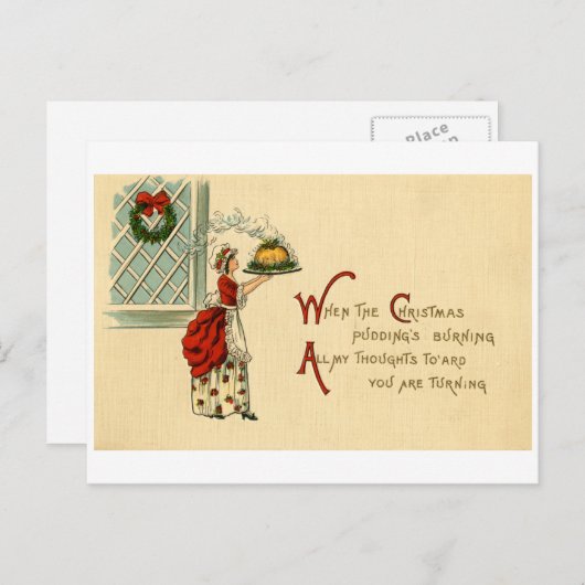 Carte postale de Noël (CA 1915) (Devant / Derrière)