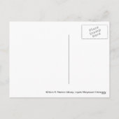 Carte postale de Noël (CA 1920) (Dos)