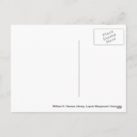 Carte postale de Noël (CA 1920) (Dos)