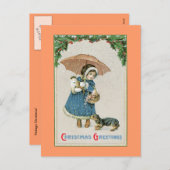 Carte postale de Noël : Carte postale de Noël Vint (Devant / Derrière)