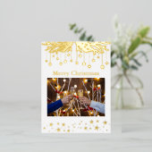 Carte postale de Noël, carte postale Foil (Debout devant)