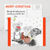 Carte postale de Noël CharToonz 2006 (Devant / Derrière)