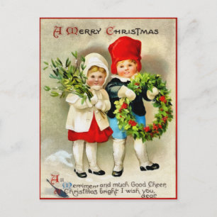 Carte postale de Noël Clapsaddle