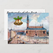 Carte postale de Noël - Copenhague (Devant / Derrière)