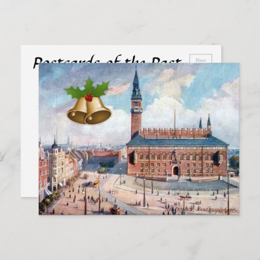 Carte postale de Noël - Copenhague (Devant / Derrière)