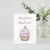 Carte postale de Noël, Cupcake de Noël (Debout devant)