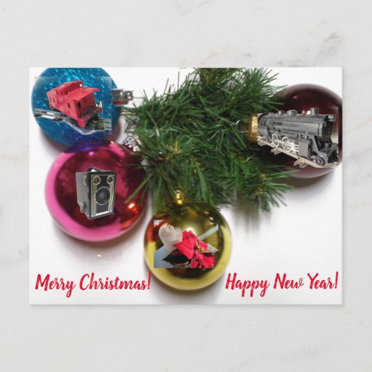 Carte postale de Noël d'amour (Devant)