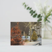 Carte postale de Noël de Detroit (Debout devant)