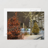 Carte postale de Noël de Detroit (Devant / Derrière)