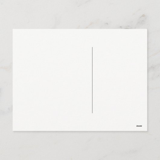 Carte postale de Noël de golf (Dos)