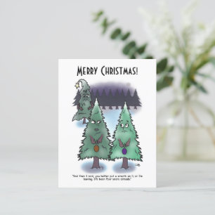 Carte postale de Noël de la couronne