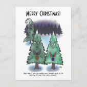 Carte postale de Noël de la couronne (Devant)