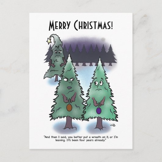 Carte postale de Noël de la couronne (Devant)