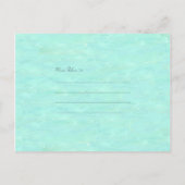 Carte postale de Noël de la famille côtière (Dos)