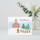 Carte postale de Noël de l'enseignant - Scène du p (Debout devant)