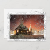 Carte postale de Noël de Milou (Devant / Derrière)