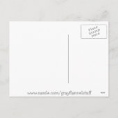 Carte postale de Noël de Père Noël (Dos)