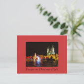 Carte postale de Noël de Prague (Debout devant)