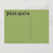 Carte postale de Noël déco avec cerfs, neige et ar (Dos)