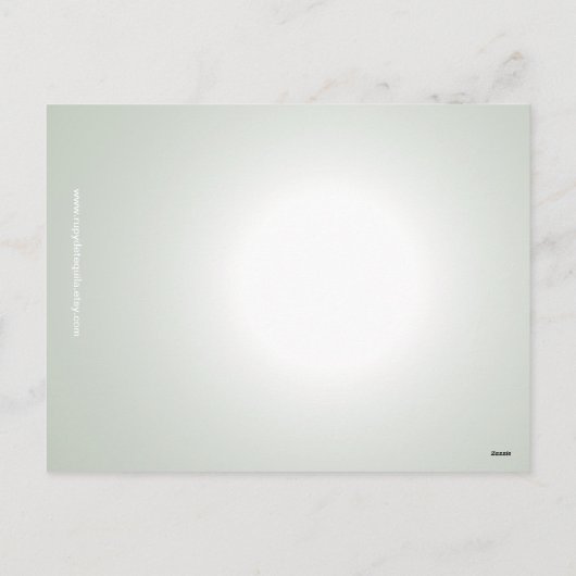 Carte postale de Noël des oiseaux (Dos)