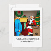 Carte postale de Noël drôle (Devant / Derrière)