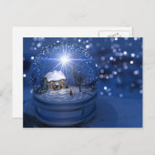 Carte postale de Noël du Globe Starlight (Devant / Derrière)