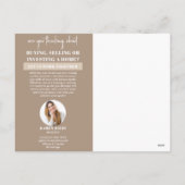 Carte postale de Noël du marketing immobilier (Dos)