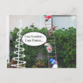 Carte postale de Noël Elf (Devant)