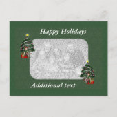 Carte postale de Noël Elf Fille mignonne (Devant)