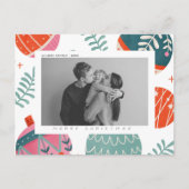 Carte postale de Noël et de vacances personnalisée (Devant)