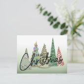 Carte postale de Noël fantastique (Debout devant)