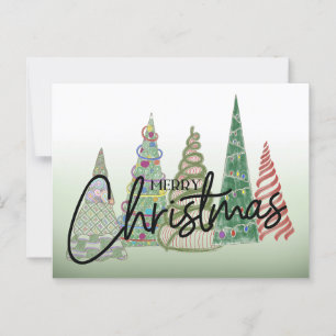 Carte postale de Noël fantastique