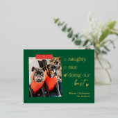 Carte postale de Noël Foil (Debout devant)