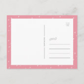 Carte postale de Noël Hygge Mittens (Dos)