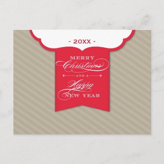 CARTE POSTALE DE NOËL :: lapel 3L (Devant)