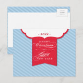 CARTE POSTALE DE NOËL :: lapel 5L (Devant / Derrière)