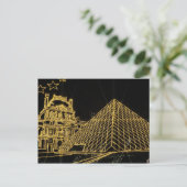 carte postale de noël louvre (Debout devant)