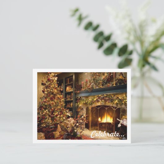 Carte postale de Noël (MODÈLE) (Debout devant)