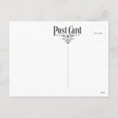 Carte postale de Noël - Paix, amour et joie (Dos)