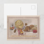 Carte postale de Noël Peevish Cheese (Devant / Derrière)