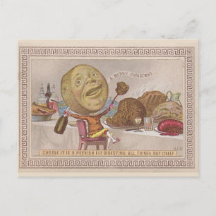 Carte postale de Noël Peevish Cheese