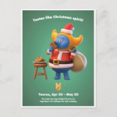 Carte postale de Noël pour Taurus (Devant)