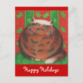 Carte postale de Noël Pud 'Happy Holidays' (Devant)