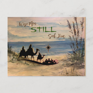 Carte postale de Noël Seagrass